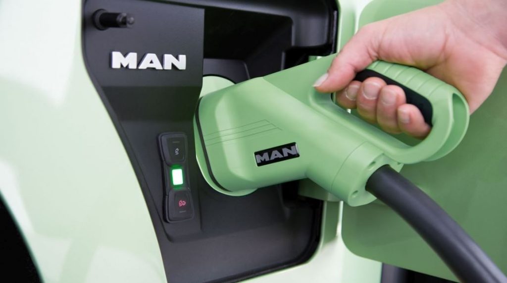 รถบรรทุกไฟฟ้า จาก  MAN eMobility Truck