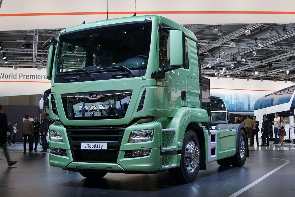 รถบรรทุกไฟฟ้า จาก  MAN eMobility Truck