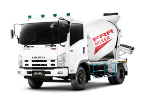 รถบรรทุก izuzu ผสมปูน frr-mixer 190