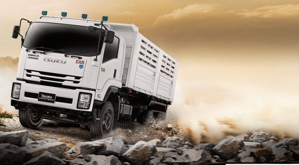 รีวิวเปิดตัวรถบรรทุก Isuzu FVZ King of Truck 2018