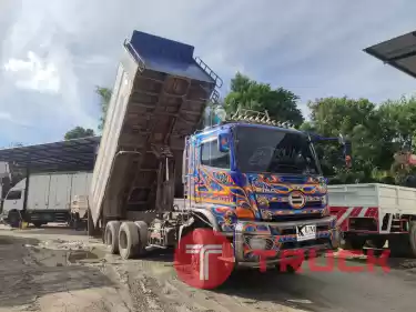 ขายสิบล้อดั๊มพ์แม่ลูก Hino Victor 344 แรงม้า ปี 59 โทร 081-3739793 หรือ 092-2757712
