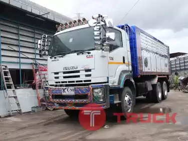 ขายสิบล้อดั๊มพ์ ISUZU FXZ 360 แรงม้า ปี 56 โทร 081-3739793 หรือ 092-2757712