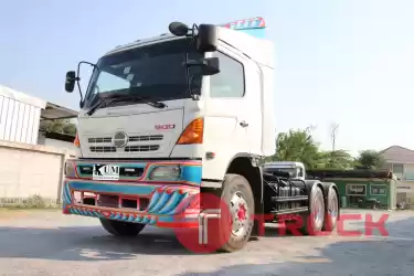 ขายสิบล้อหัวลาก Hino 500 344 แรงม้า ปี 53 โทร 081-3739793 หรือ 092-2757712