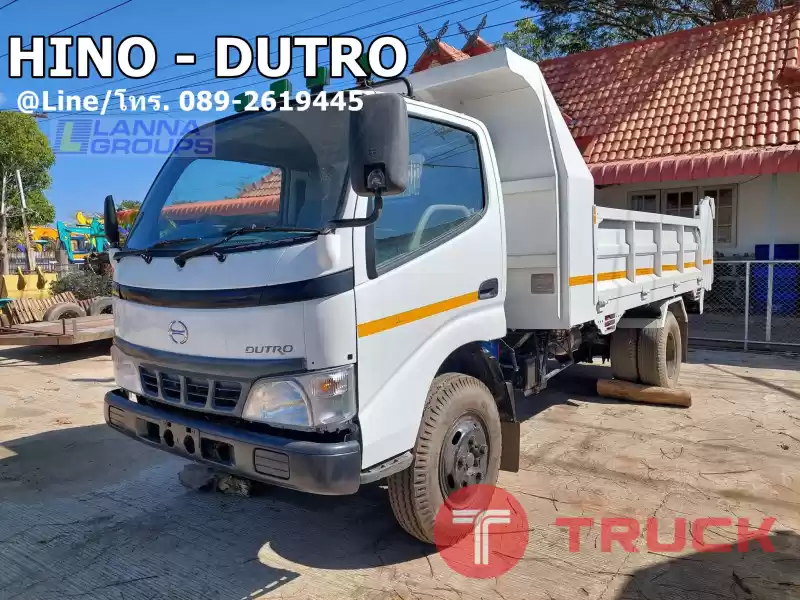 ขายรถ6ล้อดั้ม HINO DUTRO ปี 2547 121 แรงม้า