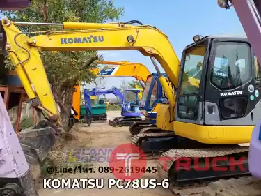 ขายรถขุด KOMATSU PC78US-6