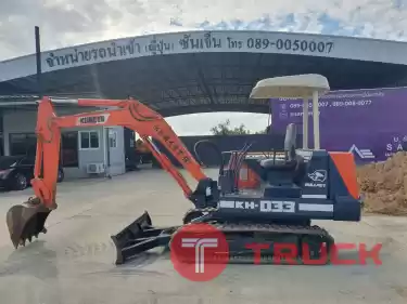 KUBOTA KH-033 นำเข้าจากญี่ปุ่น สภาพพร้อมใช้งาน โทร 089-0080077,089-0050007,086-0044333,065-8844400 www.sangenjp.com www.nmc99.com