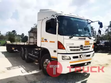ขายสิบล้อหัวลาก HINO500 344 แรงม้า ปี 54 + หางพื้นเรียบ ปี 53 โทร 081-3739793 หรือ 092-2757712