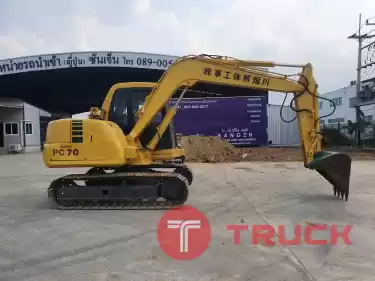 Komatsu PC70-7E นำเข้าจากญี่ปุ่น สภาพพร้อมใช้งาน โทร 089-0080077,089-0050007,086-0044333,065-8844400 www.sangenjp.com www.nmc99.com