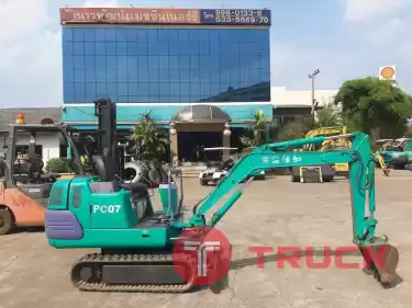 Komatsu PC07-2E นำเข้าจากญี่ปุ่น สภาพพร้อมใช้งาน โทร 089-0080077,089-0050007,086-0044333,065-8844400 www.sangenjp.com www.nmc99.com