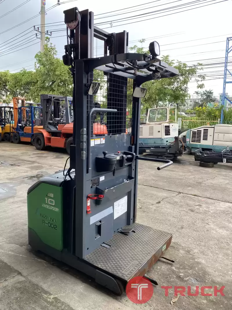 ขายฟอร์คลิฟท์ TOYOTA รุ่น 8FBP10 รถยก Order Picking ขนาด 1 ตัน เสายกสูง 4 เมตร เหมาะสำหรับโกดังใช้หยิบ จัดเก็บสินค้า รถมือสองนำเข้าจากญี่ปุ่นราคาไม่แพง