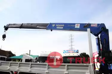 เข้าใหม่จ้าาา หกล้อเครน HINO VICTOR 240 แรงม้า ปี 59