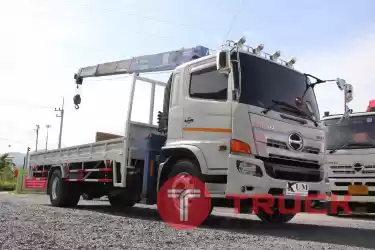 เข้าใหม่จ้าาา หกล้อเครน HINO VICTOR 240 แรงม้า ปี 59