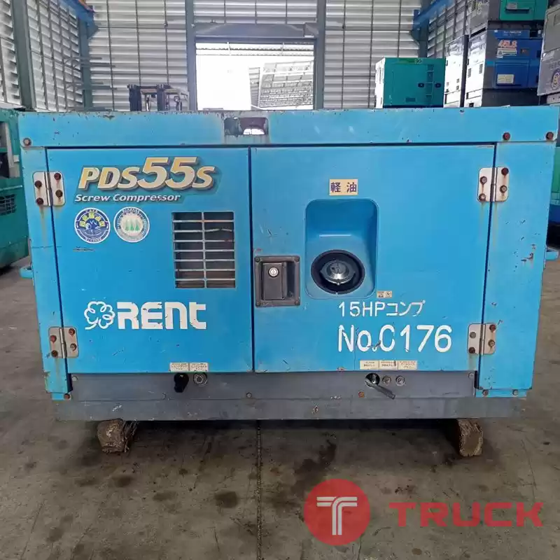 PDS55S - เครื่องปั๊มลม แอร์แมน ขนาด 7 บาร์ 55cfm.by OEK 098-5625920