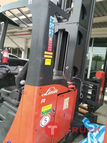 ขายฟอร์คลิฟท์ VNA LINDE รถงาสวิงซ้ายขวาได้ ยกสูง 8.5 เมตร รถเก่าสภาพดี ใช้งานมาน้อย ราคาไม่แพง
