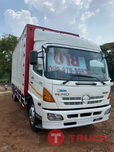 ขายรถบรรทุก10ล้อ ฮีโน่ เพลายก รุ่น FG8J ปี57 ตู้ 10 บาน ความยาว 7.30 เมตร สภาพพร้อมใช้งาน