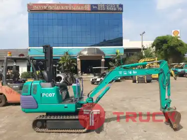 Komatsu PC07-2E นำเข้าจากญี่ปุ่น สภาพพร้อมใช้งาน โทร 089-0080077,089-0050007,086-0044333,065-8844400 www.sangenjp.com www.nmc99.com