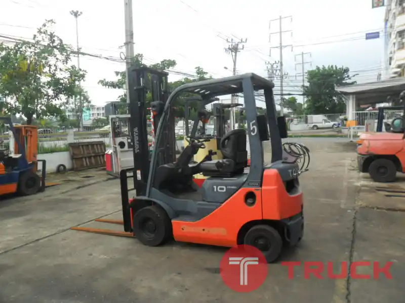 ขายฟอร์คลิฟท์ TOYOTA รุ่น 8FGL10 ขนาด 1 ตัน เสายกสูง 3.7 เมตร รถมือสองสภาพดี ราคาไม่แพง