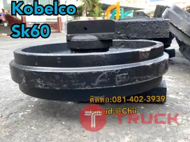 ล้อนำ sk60 kobelco ขายอะไหล่แบคโฮ 0814023939