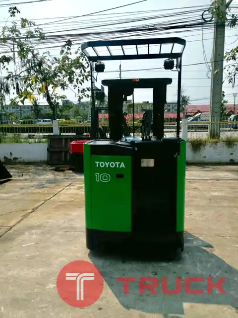 ขายฟอร์คลิฟท์ TOYOTA รุ่น 7FBR10 รถไฟฟ้า ขนาด 1 ตัน เสายกสูง 4.3 เมตร รถมือสองสภาพดี นำเข้าจากญี่ปุ่น