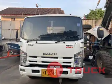 ขายด่วน รถบรรทุก 6 ล้อ พื้นเรียบ ISUZU NPR150 ไมล์น้อย เครื่องเดิม รถไม่ได้ใช้งาน