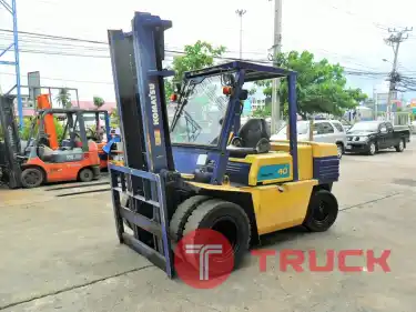 ขายฟอร์คลิฟท์ KOMATSU รุ่น FD40T-5 เกียร์ออโต้ เครื่องดีเซล เสายกสูง 4 เมตร รถนำเข้าจากญี่ปุ่นสภาพดี ราคาไม่แพง