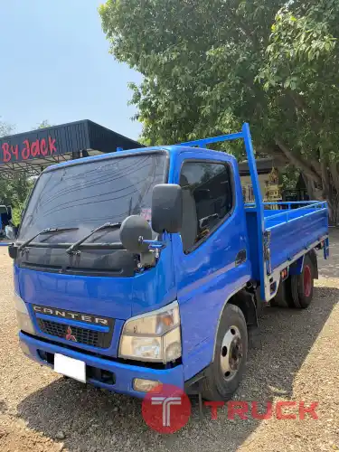 ขายรถหกล้อ Mitsubishi Canter 100แรง สีน้ำเงิน สภาพสวยพร้อมใช้