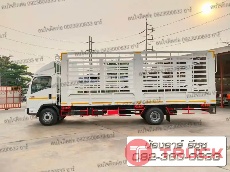 6 ล้อ FRR 190 กระบะคอก เปิดบานกับข้าว