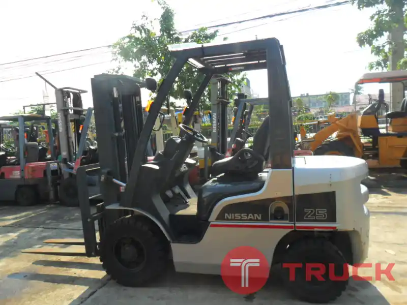 ขายฟอร์คลิฟท์ NISSAN รุ่น EBT- P1F2 เครื่องเบนซิน เกียร์ออโต้ ขนาด 2.5 ตัน เสายกสูง 3 เมตร รถสภาพดี นำเข้าจากญี่ปุ่นราคาไม่แพง