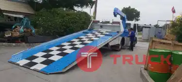 รถสไลด์ ถาดกองพื้น ติดตั้ง เครน 3 ตัน 3 ปอก ไกรสร 0863516797