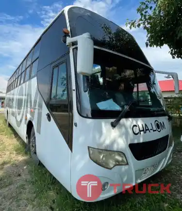 รถบัส 49 ที่นั่ง ยาว 11.5 ม. ISUZU FTR340ZL-240 แรง ปี 55 วิ่ง 60,000 กก. หัวบางเดิม ภายในสวย แอร์เย็นพร้อมพัดลม
