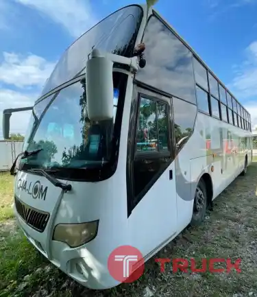รถบัส 49 ที่นั่ง ยาว 11.5 ม. ISUZU FTR340ZL-240 แรง ปี 55 วิ่ง 60,000 กก. หัวบางเดิม ภายในสวย แอร์เย็นพร้อมพัดลม