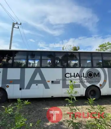 รถบัส 49 ที่นั่ง ยาว 11.5 ม. ISUZU FTR340ZL-240 แรง ปี 55 วิ่ง 60,000 กก. หัวบางเดิม ภายในสวย แอร์เย็นพร้อมพัดลม