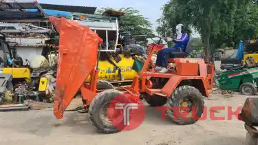 ขาย รถดั๊มเปอร์ รถขนปูน รถเทปูน 4WD เครื่องด๊อยซ์ 3สูบ ดีเซล เอวอ่อน กระบะ 153x185x70cm เก่าญี่ปุ่น