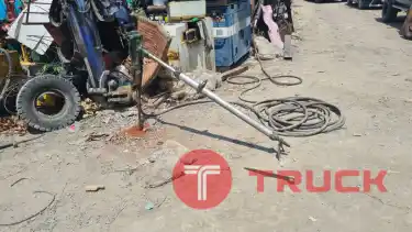 ขาย หัวเจาะหิน ระเบิดหิน TOKU เก่าญี่ปุ่น ก้านเจาะยาว 1 ม. เทสระบบการเจาะ ด้วยเครื่องปั๊มลม PDS 90