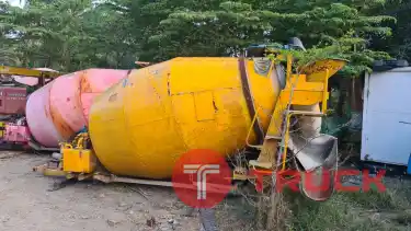 ขาย ลูกโม่ปูน ถังโม่ปูน ผสมคอนกรีต concrete mixer ขนาด 4.5 คิว KAYABA เก่าญี่ปุ่น ราคา 148,000 บาท