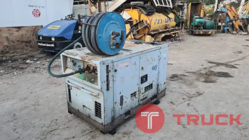 ขาย เครื่องปั๊มลม DENYO DPS 90SPB เครื่อง kubota 3 สูบ สภาพสวย เก่าญี่ปุ่นแท้ ลมแรง รุ่นใหม่