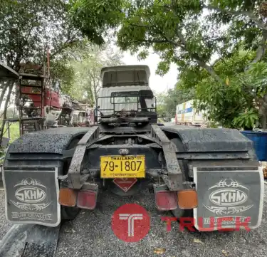 สิบล้อหัวลาก 1 เพลา 399,000 บาท Mitsubishi MMTFN617-225 แรงปี 53 หัวบางเดิม ภายในพอใช้ได้ คอนโซลหน้าครบ ยางดี แชสซีสวย เครื่อง 6D16-225 แรง