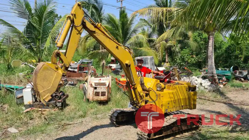 SALE!!! ถูกๆ เพียง 115,000 บาท รถขุด แบคโฮ YANMAR เครื่องดีเซล 1 สูบ เก่าญี่ปุ่นแท้ โทร 081 6221299