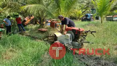 รถขุดร่อง วางท่อประปา ร้อยสายไฟ yanmar เครื่องดีเซล 7 แรง ร่องกว้าง 20 cm เก่าญี่ปุ่น สภาพสวย