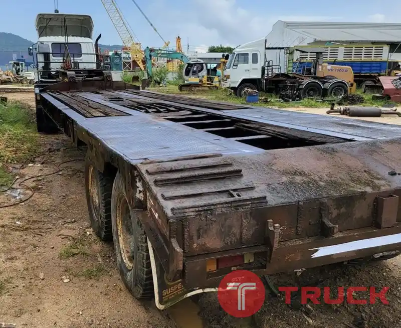 หางโลเบตสวยเดิมๆ พร้อมใช้ 2 เพลา 299,000 บาท อู่ PANUS ยาว 12.5 เมตร ปี 35 พื้นที่ใช้งาน 8.50 เมตร กว้าง 2.5 เมตร เปิดปีกข้าง