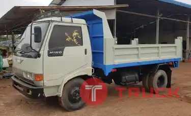 รถ 6 ล้อดั้ม 5 คิว 345,000 บาท HINO KM777 -117 แรง แซสชีสวย กระบะยาว 3.6 เมตร เครื่อง WO4D-117 แรง