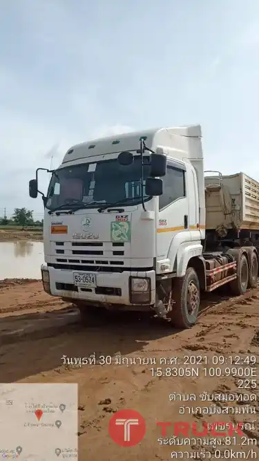 เทนเลอร์หัวลากสิบล้อISUZU 6UZ1