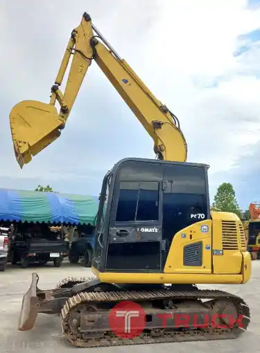 แบคโฮนำเข้ามา ยังไม่เคยใช้งานในไทย 699,000 บาท KOMATSU PC70 รุ่น 8 นำเข้ามาปี 2022 ทำงาน 4,807 ชม.