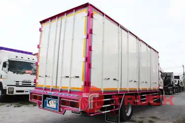 KUM คอร์เปร์เรชั่น จำกัด(สำนักงานใหญ่)HINO VICTOR 500 รถ 6ล้อ ตู้สิบบาน เพลาเดียว ปี 2559