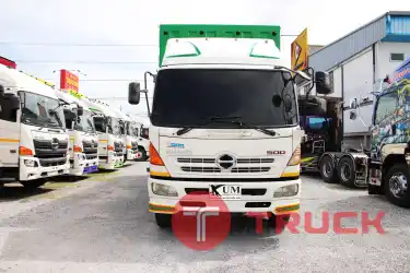 KUM คอร์เปร์เรชั่น จำกัด(สำนักงานใหญ่)HINO QDR 500 รถ 6ล้อ ตู้10บาน เพลาเดียว ปี2554