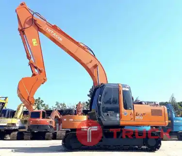 รุ่นพิมพ์นิยม พร้อมใช้ 845,000 บาท HITACHI ZX200-1 เครื่องดี ปั้มแรง โช่หนา เอวแน่น ไฟฟ้าครบ ภายในสวย แอร์เย็น