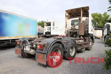 KUM คอร์เปร์เรชั่น จำกัด(สำนักงานใหญ่) ISUZU GXZ รถ10ล้อ หัวลาก สองเพลา ปี2558