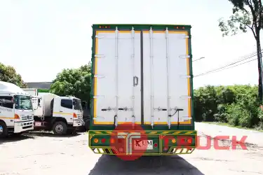 KUM คอร์เปร์เรชั่น จำกัด(สำนักงานใหญ่) ISUZU FVM รถ10ล้อตู้สิบบาน แรงม้า200 ปี2547