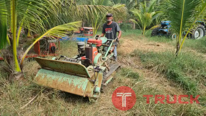 ขาย รถตัดหญ้าใบวาย เครื่อง MITSUBISHI เบนซิน 4 จังหวะ 15แรง ใบตัดกว้าง 1ม. ทั้งคัน 2.2ม = 98,000 บาท