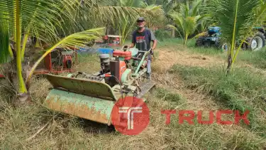 ขาย รถตัดหญ้าใบวาย เครื่อง MITSUBISHI เบนซิน 4 จังหวะ 15แรง ใบตัดกว้าง 1ม. ทั้งคัน 2.2ม = 98,000 บาท